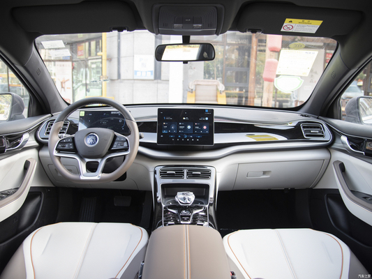 Controllo di velocità ACC abilitato BYD Qin Plus Veicolo ibrido Dm-I 2024 Struttura della carrozzeria della berlina