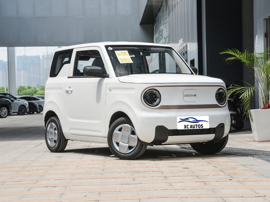 Geely Panda Mini EV Car 4 sedili con doppia sospensione posteriore Wish Bone 200Km di autonomia