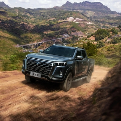 Changan Lantazhe 2.0t Pickup auto a faro a LED manuale con emissione Euro VI