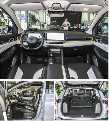2024 Coolray Geely Cars Automatic Steering Knuckle e sedili in pelle per SUV a 5 posti