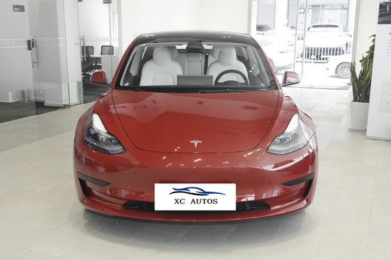 Sospensione posteriore multi-link e sistema di sterzo elettrico 675 km Tesla Model 3 Auto elettrica