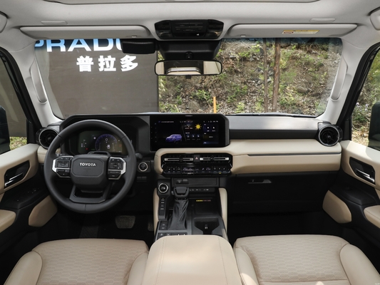 Guida sinistra o destra pulita Toyota Land Cruiser Prado Usata Edizione nera opaca con ESC