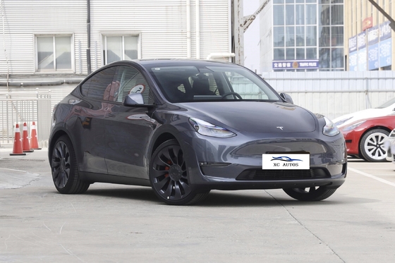 2023 Used Tesla Model Y Model 3 Stock Electric Car con volante multifunzione