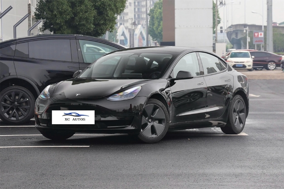 8 mesi Tesla Modello 3 Usata Energia elettrica Auto Car con Front 4 Rear 4 Radar