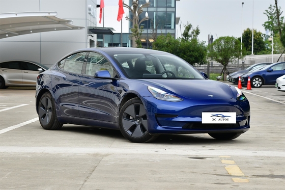 8 mesi Tesla Modello 3 Usata Energia elettrica Auto Car con Front 4 Rear 4 Radar
