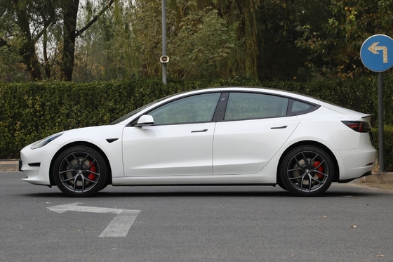 8 mesi Tesla Modello 3 Usata Energia elettrica Auto Car con Front 4 Rear 4 Radar