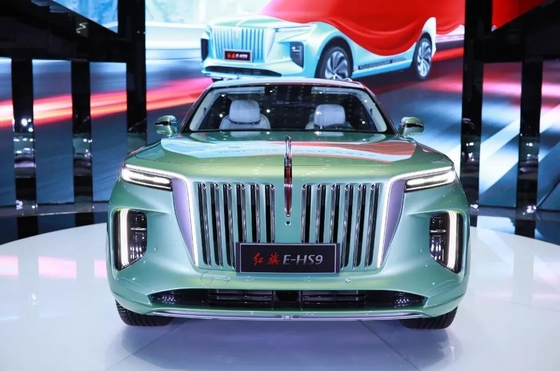 Faretti a LED e ABS 2024 Hongqi E-HS9 Auto elettrica per i veicoli a energia più recenti