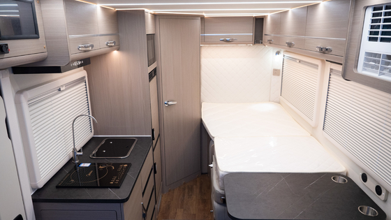 2023 Changan Truck Camper RV Car 4x4 Motorhome Changan Caravan Torque 390 Fotocamera posteriore 360°