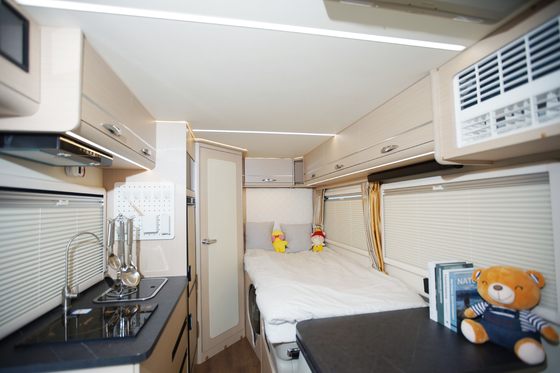 2023 Changan Truck Camper RV Car 4x4 Motorhome Changan Caravan Torque 390 Fotocamera posteriore 360°