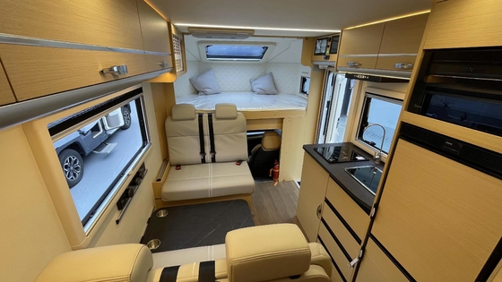 2023 Changan Truck Camper RV Car 4x4 Motorhome Changan Caravan Torque 390 Fotocamera posteriore 360°