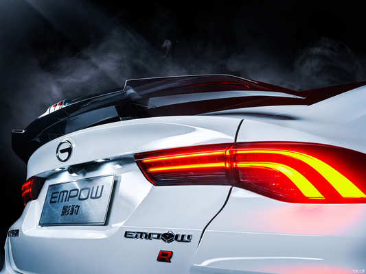 Trumpchi Empow berlina da 1,5 t con sistema di sterzo elettrico e potenza massima di 200-250 PS