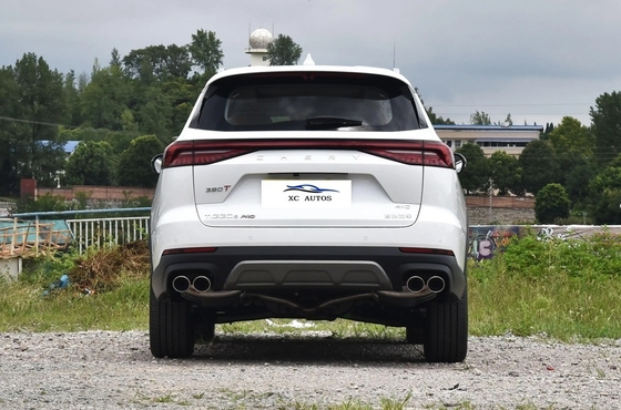 Sedie in pelle Euro IV Standard di emissioni TIGGO 8 SUV medio 2024 Champion 390T 4WD Peak 7 posti auto a benzina