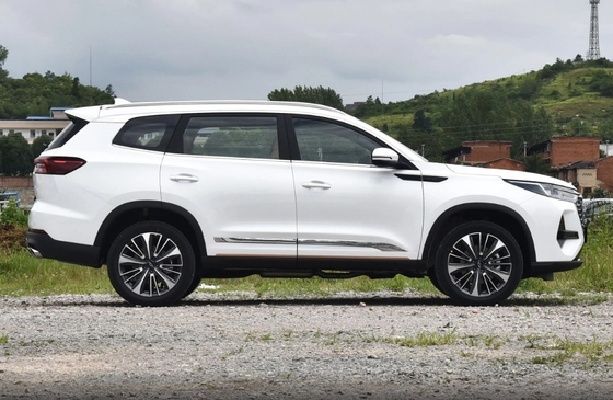 Sedie in pelle Euro IV Standard di emissioni TIGGO 8 SUV medio 2024 Champion 390T 4WD Peak 7 posti auto a benzina