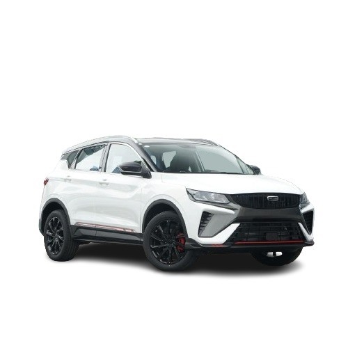 Disposizione 1.5L Geely BinYue 2WD Auto Sedie in pelle Camera posteriore tetto a gasolina Auto