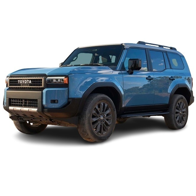 Guida sinistra o destra pulita Toyota Land Cruiser Prado Usata Edizione nera opaca con ESC