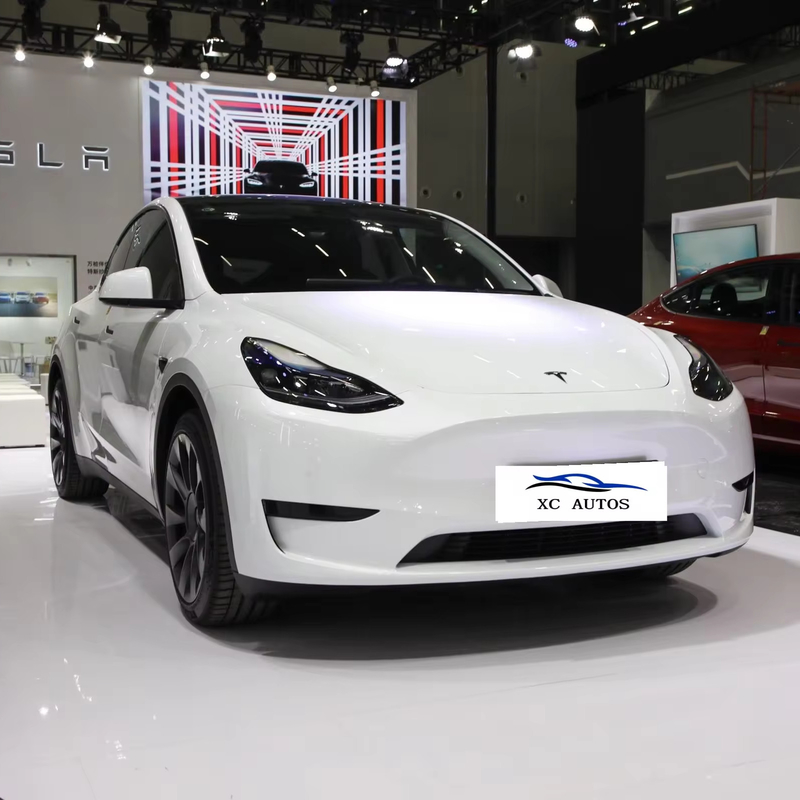 2023 Used Tesla Model Y Model 3 Stock Electric Car con volante multifunzione