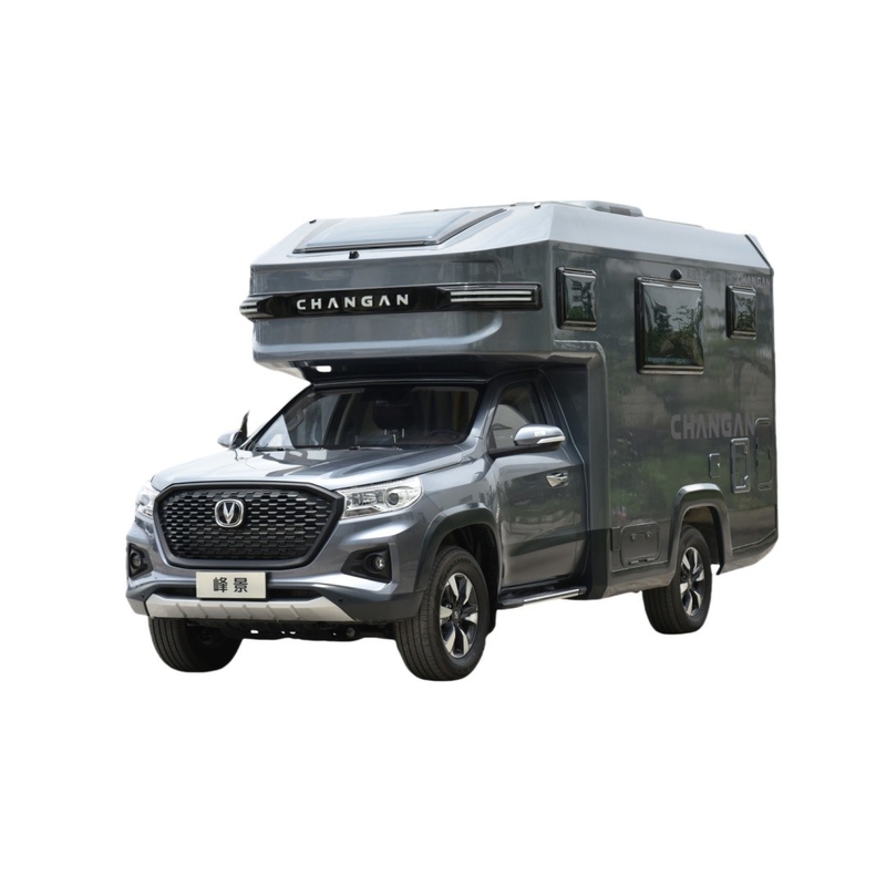 2023 Changan Truck Camper RV Car 4x4 Motorhome Changan Caravan Torque 390 Fotocamera posteriore 360°