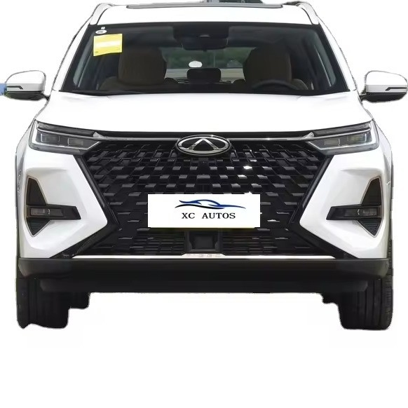 Sedie in pelle Euro IV Standard di emissioni TIGGO 8 SUV medio 2024 Champion 390T 4WD Peak 7 posti auto a benzina